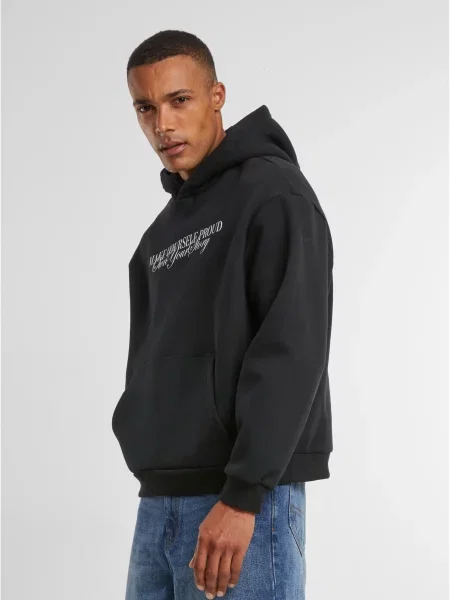 Majica s kapuljačom Mister Tee crna