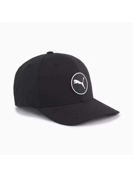 PUMA Czapka Golfowa Circle Cat Tech czarny