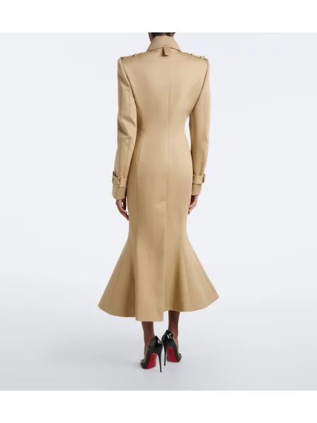 Καμπαρντίνα Mugler μπεζ