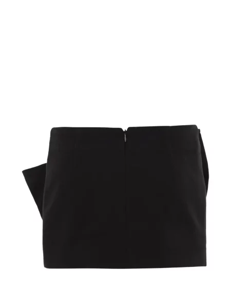 Fusta mini 7 For All Mankind cu funde negru