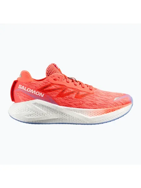 Salomon Aero Glide 4 neon flame/white/persia férfi futócipő Aero Glide 4 fehér