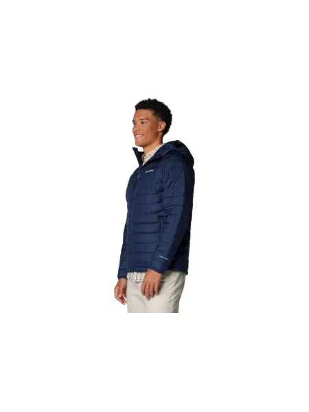 Bunda Columbia s kapucňou modrá