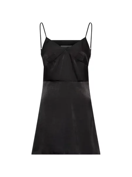 Rochie mini Mm6 Maison Margiela negru