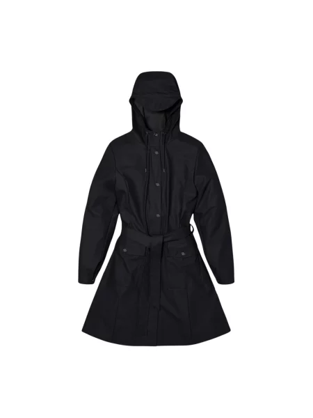 Rains Curve W Jacket Kobiety Kurtki Rains Czarny Size: M niebieska
