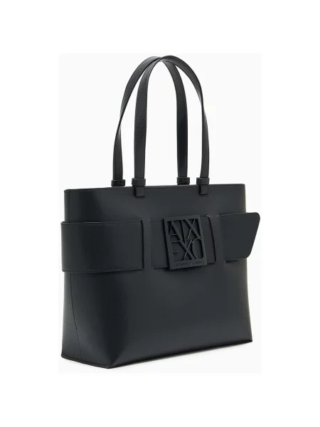 Shopper kabelka Armani Exchange černá