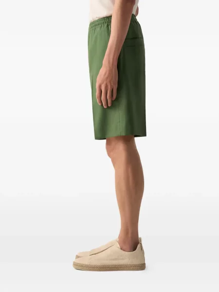 Pantaloni scurți Zegna verde