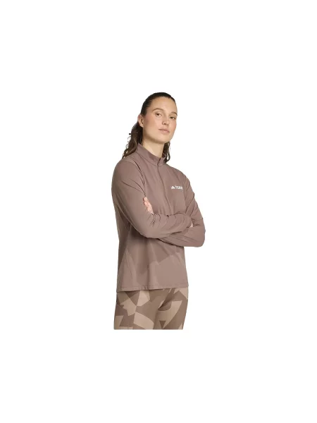 Tričko Adidas hnedá