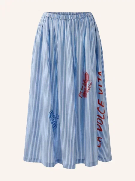 Oui Spódnica blau biała
