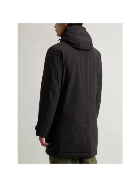 Woolrich kurtka Stretch 2 in 1 Carcoat zimowa czarny
