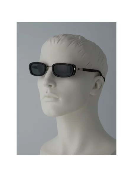 Okulary przeciwsłoneczne Moncler czarne