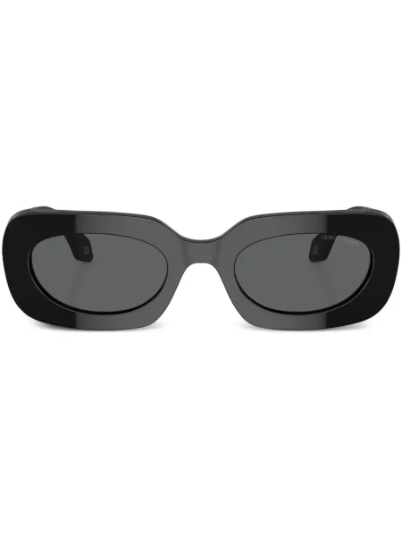 Ochelari de soare Giorgio Armani cu imagine negru