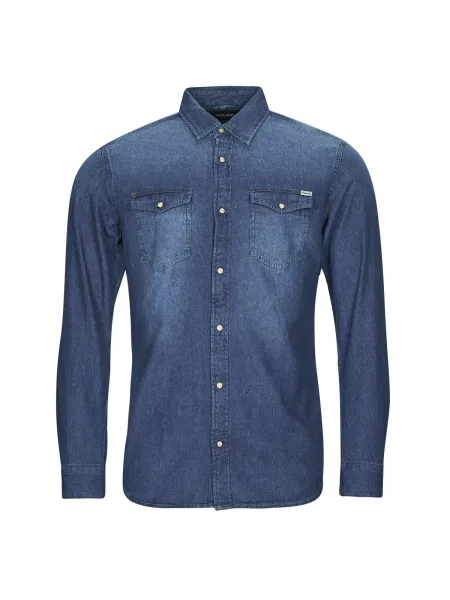 Cămașă Jack & Jones cu mâneci lungi lungă