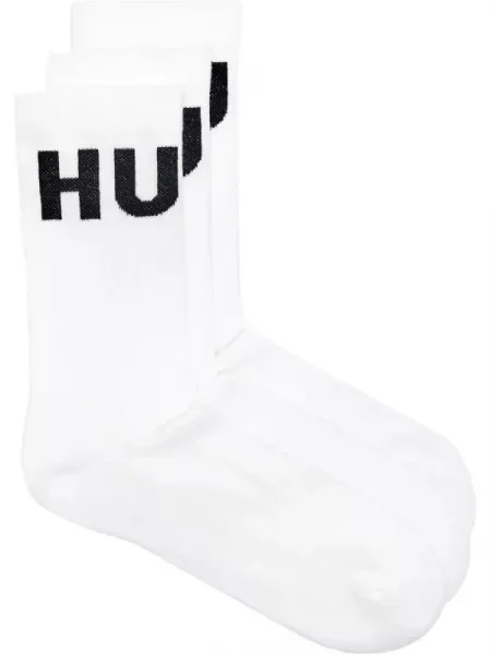 Hugo Bodywear Șosete 3P QS ICONIC CC alb