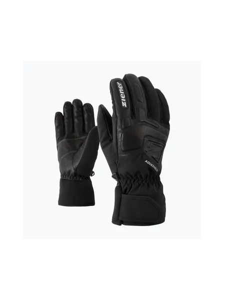 Рукавиці лижні ZIENER Glyxus AS black чорні