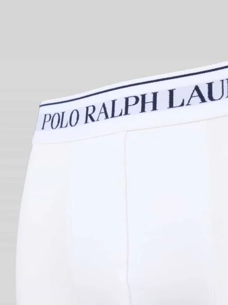 Obcisłe bokserki z mieszanka bawełny w zestaw 3 szt. Polo Ralph Lauren granatowe