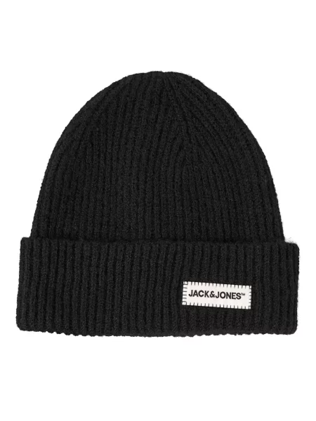 JACK & JONES Căciulă JACCOLTON' negru