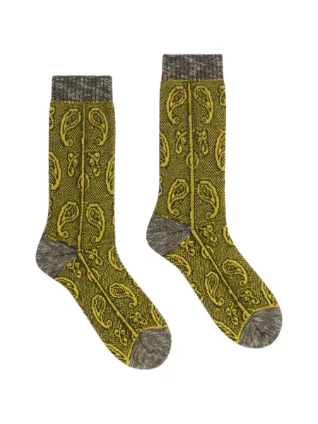 Șosete Dries Van Noten de lână verde