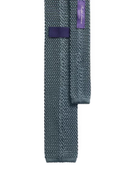 Cravată Ralph Lauren Purple Label de mătase albastru