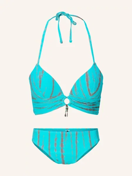 Lingadore Zestaw Bikini Typu Triangle blau