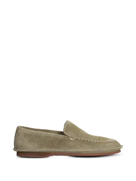 Szarvasbőr slip on loafer Premiata zöld