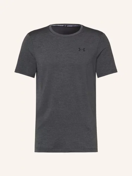 Under Armour Funkční Tričko Ua Vanish Elite Seamless tmavě šedá černá