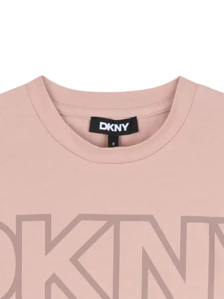 Koszulka dziecięca Dkny różowa
