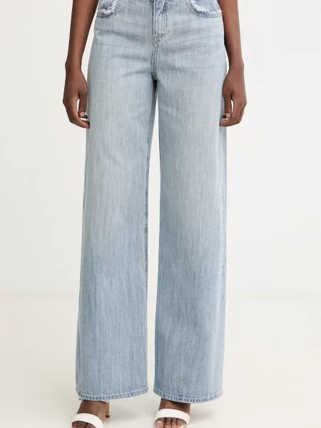 Armani Exchange džíny loose modré