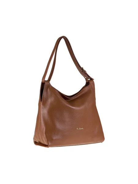 Torebka hobo Pierre Cardin brązowa