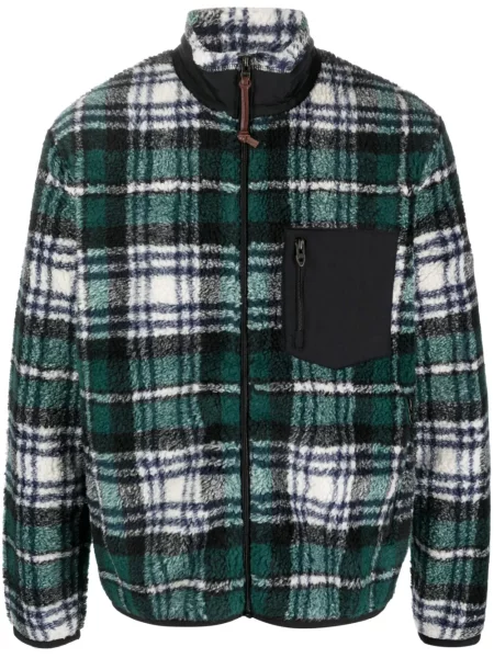 Dugo košulja Polo Ralph Lauren karirana s okruglim izrezom siva