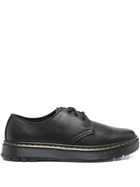 Pantofi loafer Dr. Martens cu șireturi din dantelă negru