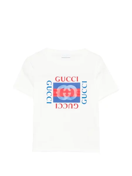 Koszulka dziecięca Gucci biała