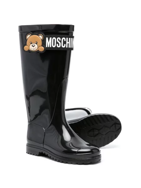 Гумени ботуши Moschino черно