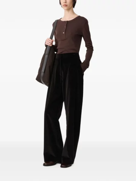 Tricou polo Studio Nicholson maro