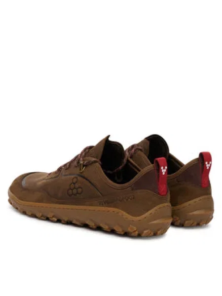 Vivo Barefoot Superge Tracker Leather Low bracken 01 rjava
