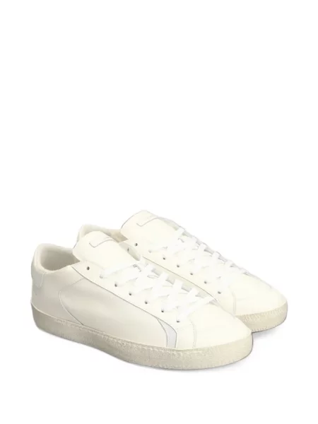 Sneakers Ama Brand με κορδόνια με σχέδιο με δαντέλα λευκό