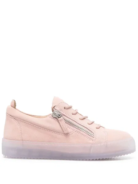 Sneakerși Giuseppe Zanotti din piele roz