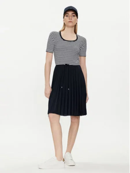 Tommy Hilfiger Letní šaty Tmavomodrá černé