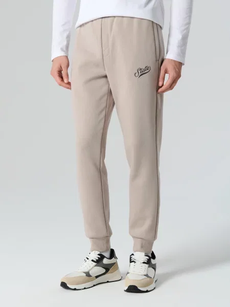 Спортивні штани джогери бежевий
