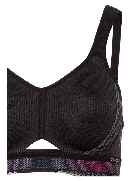 Triumph Sportovní Podprsenka Triaction Cardio Flow / růžová černá