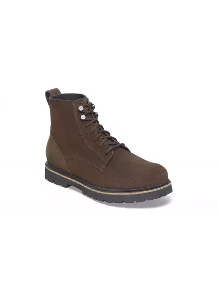 Botki Birkenstock zamszowe czarne