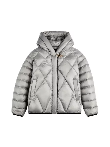 Kurtka Fay z wzorem argyle szara