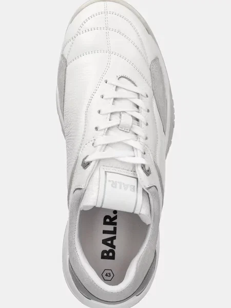 Кожаные кроссовки Balr. чанки белые
