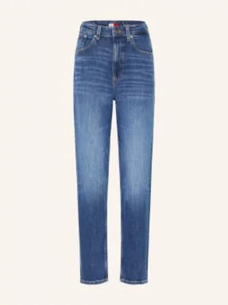 Tommy Jeans Jeansy Mom Z Lat Mom High Tapered blau