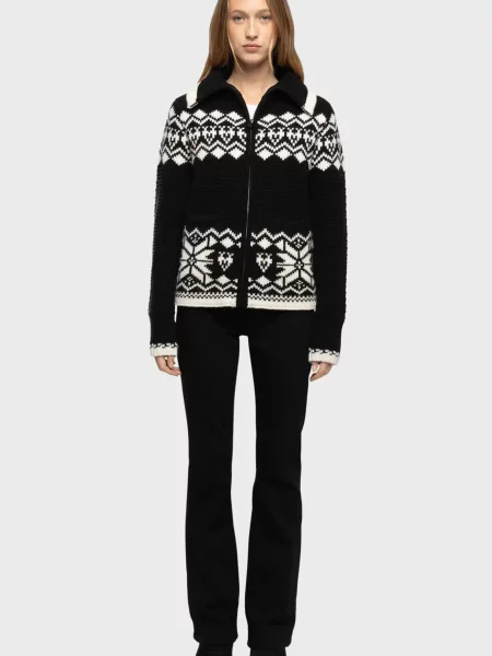Шерстяной кардиган Zadig&voltaire с принтом черный