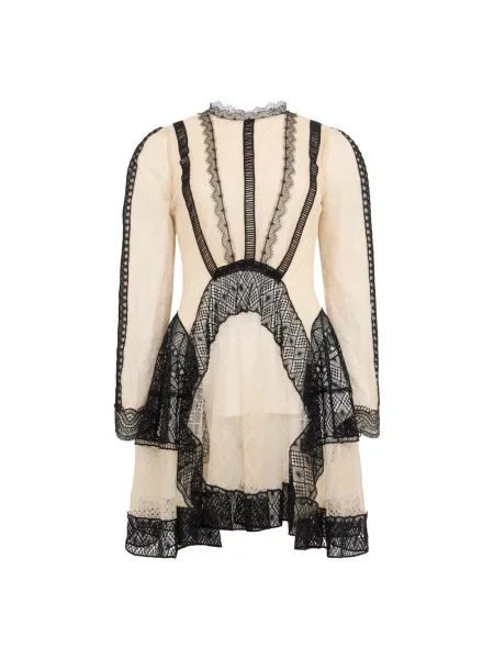 Sukienka Alberta Ferretti beżowa