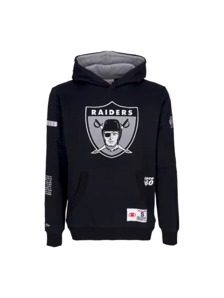 Bluza z kapturem Mitchell & Ness polarowa czarna