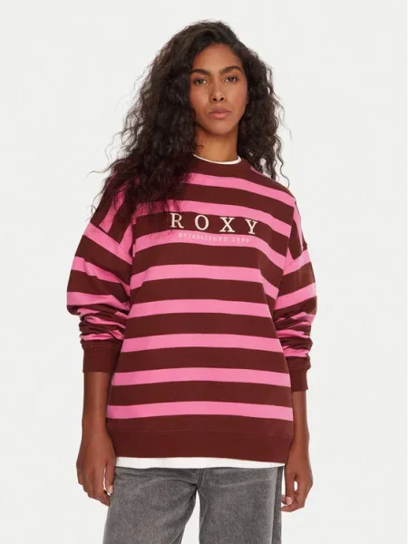 Roxy Bluză Strictly Stripes Oversize roz