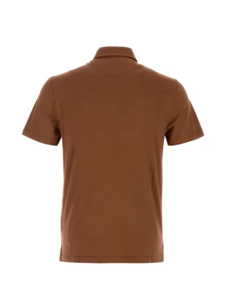 Polo Fedeli stretch maro