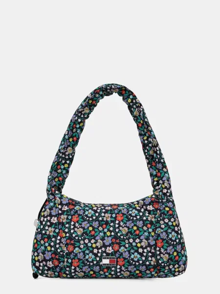 Tommy Jeans Kabelka Tjw Casual Floral Shoulder Farebná zelená