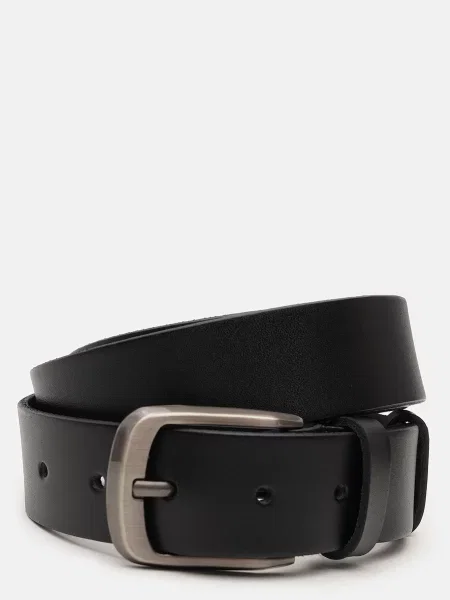 Кожаный ремень Borsa Leather черный